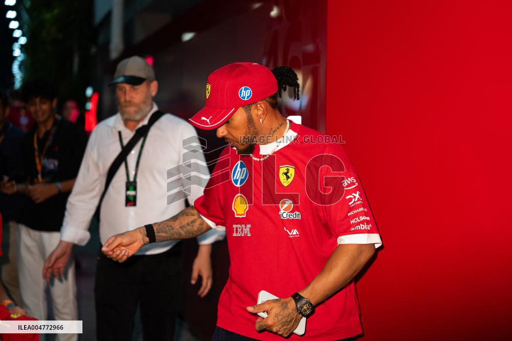 Drivers At Singapore Grand Prix 2025 - Practice Day