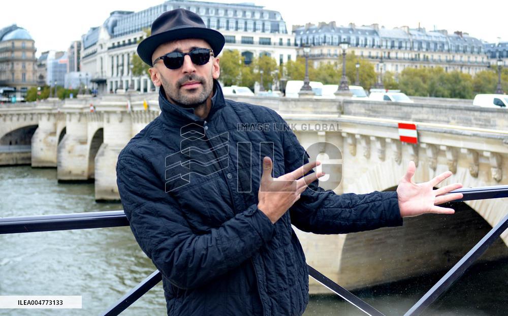 Inauguration of The Place Du Pont Neuf Christo and Jeanne Claude - Paris
