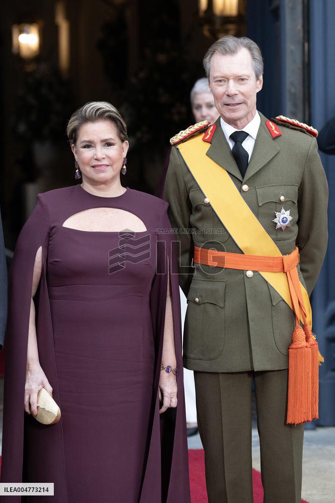 Abdication Ceremony of Luxembourg Grand Duke Henri - Balcony - Luxembourg