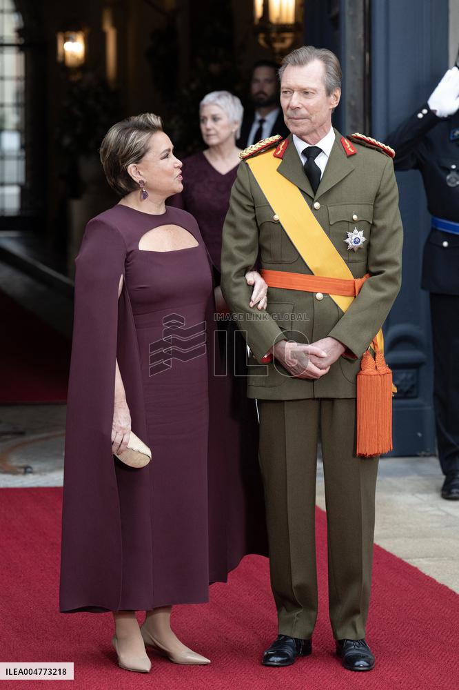 Abdication Ceremony of Luxembourg Grand Duke Henri - Balcony - Luxembourg