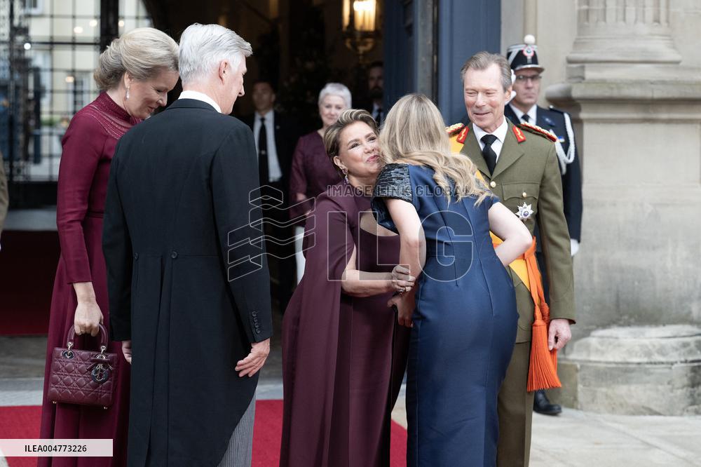 Abdication Ceremony of Luxembourg Grand Duke Henri - Balcony - Luxembourg