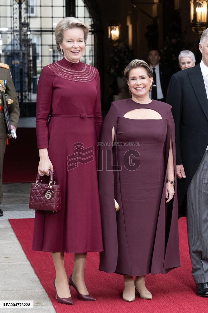 Abdication Ceremony of Luxembourg Grand Duke Henri - Balcony - Luxembourg