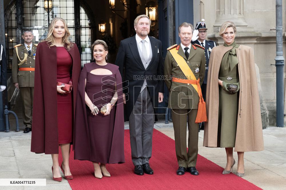 Abdication Ceremony of Luxembourg Grand Duke Henri - Balcony - Luxembourg