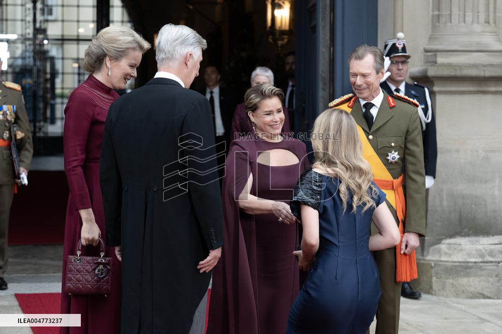 Abdication Ceremony of Luxembourg Grand Duke Henri - Balcony - Luxembourg