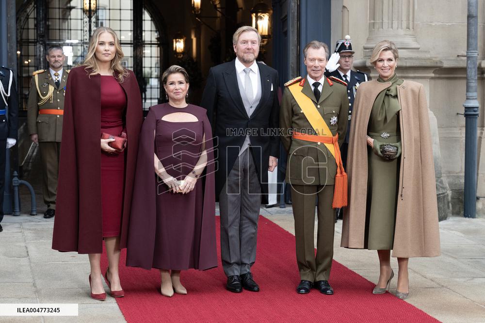 Abdication Ceremony of Luxembourg Grand Duke Henri - Balcony - Luxembourg