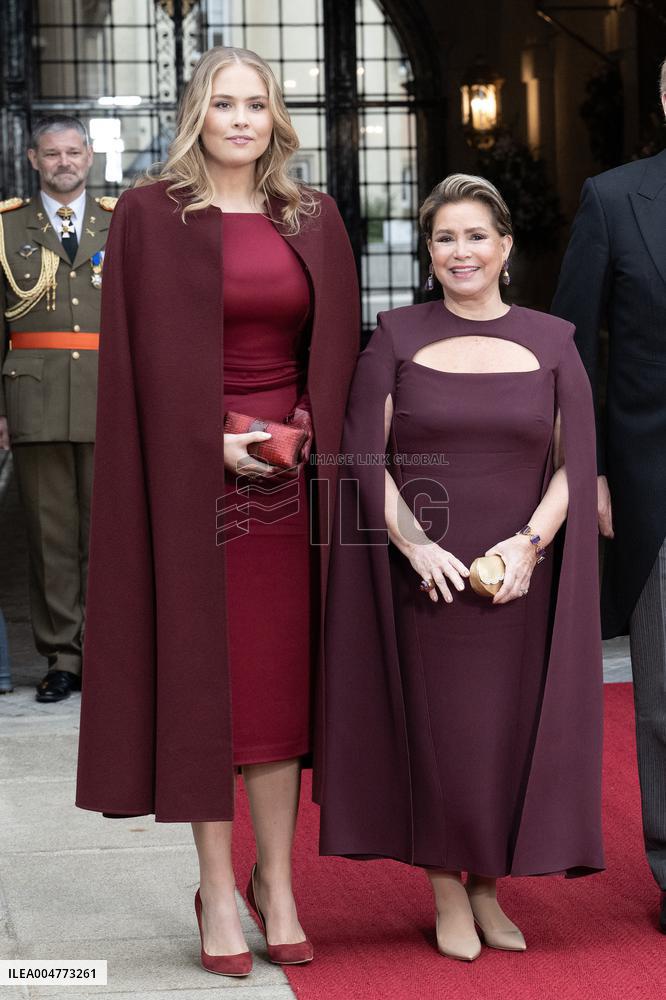 Abdication Ceremony of Luxembourg Grand Duke Henri - Balcony - Luxembourg