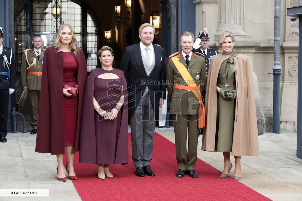 Abdication Ceremony of Luxembourg Grand Duke Henri - Balcony - Luxembourg