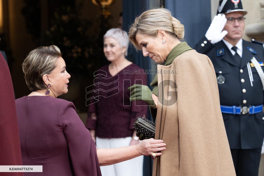 Abdication Ceremony of Luxembourg Grand Duke Henri - Balcony - Luxembourg