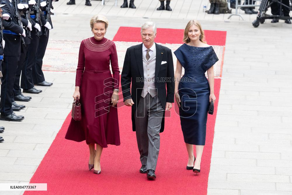 Abdication Ceremony of Luxembourg Grand Duke Henri - Balcony - Luxembourg