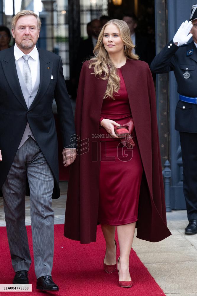 Abdication Ceremony of Luxembourg Grand Duke Henri - Balcony - Luxembourg
