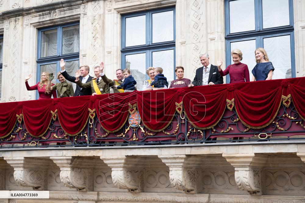 Abdication Ceremony of Luxembourg Grand Duke Henri - Balcony - Luxembourg