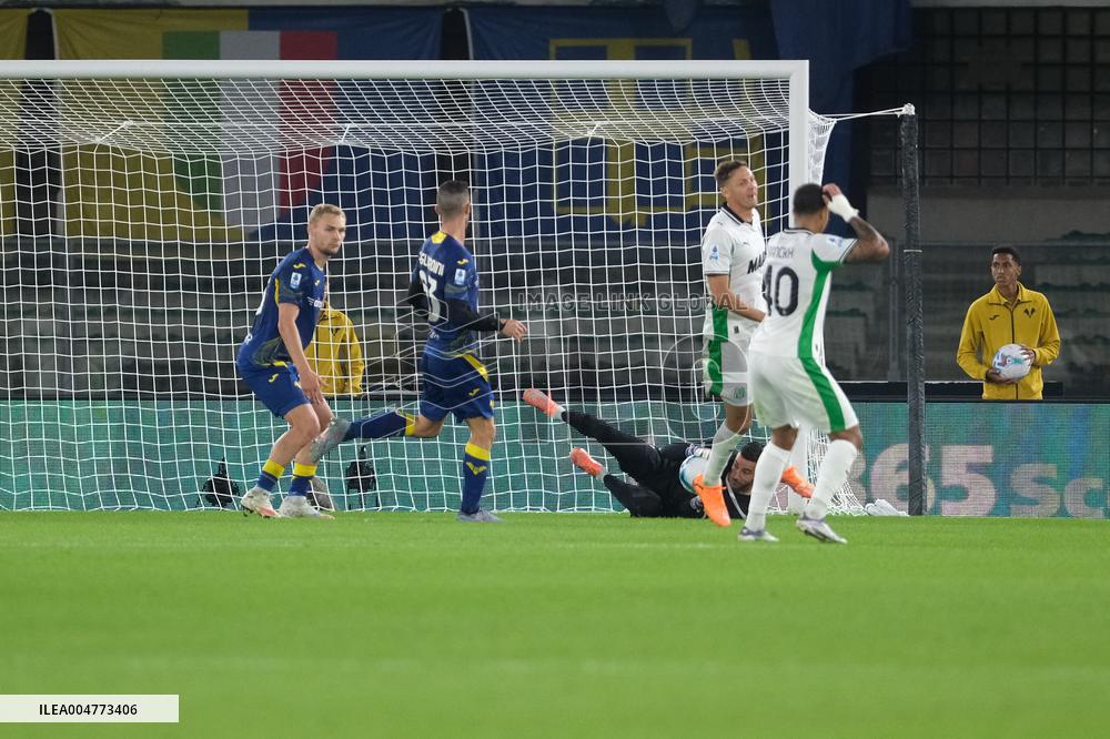 CALCIO - Serie A - Hellas Verona FC vs US Sassuolo
