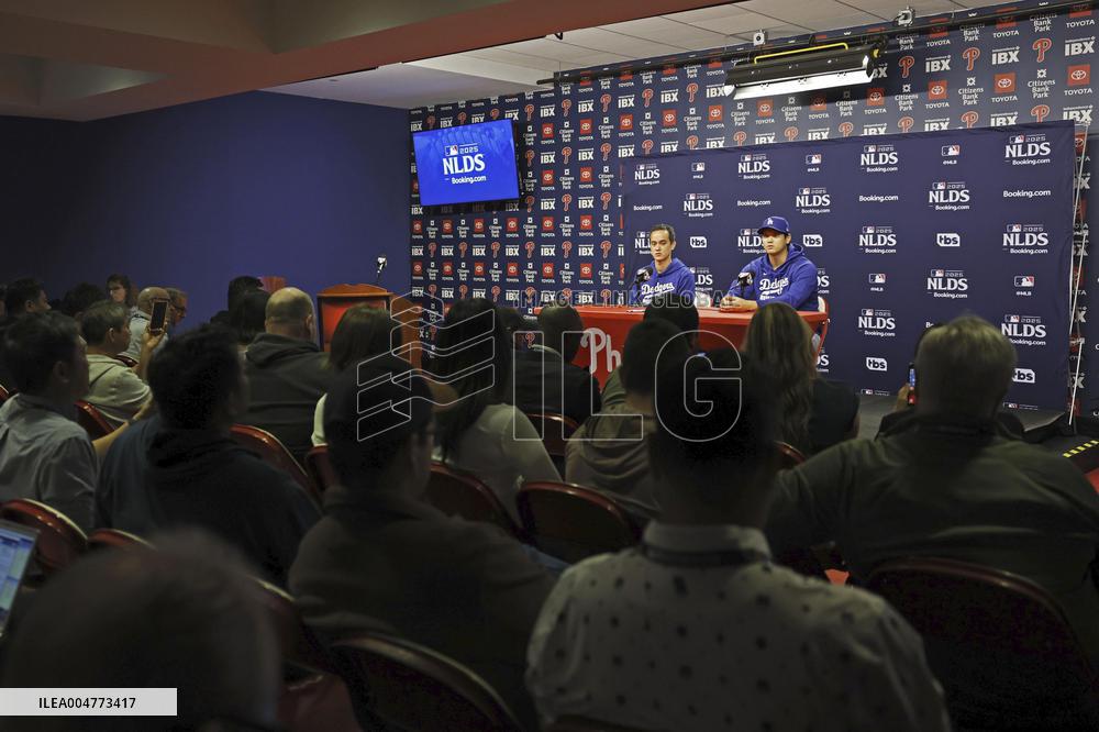 Baseball: Division Series between Dodgers and Phillies