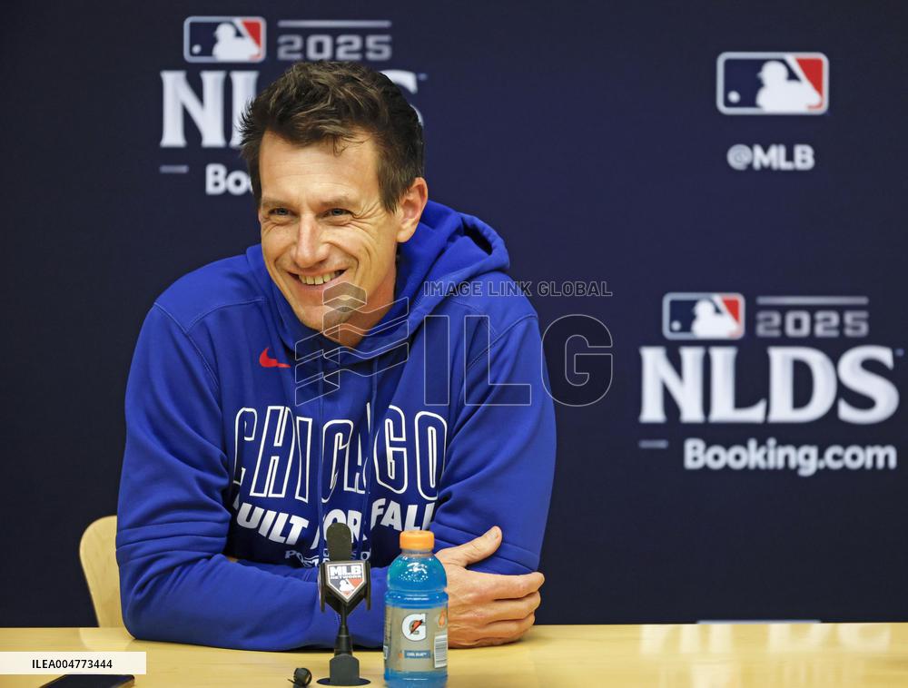 Baseball: Division Series between Cubs and Brewers