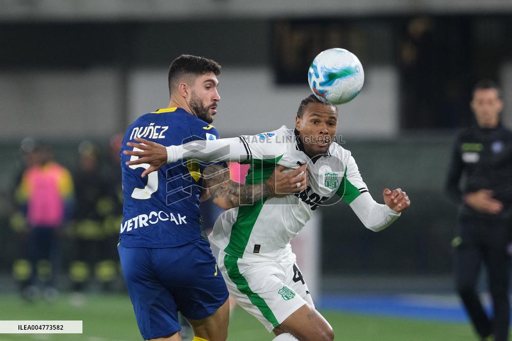 CALCIO - Serie A - Hellas Verona FC vs US Sassuolo
