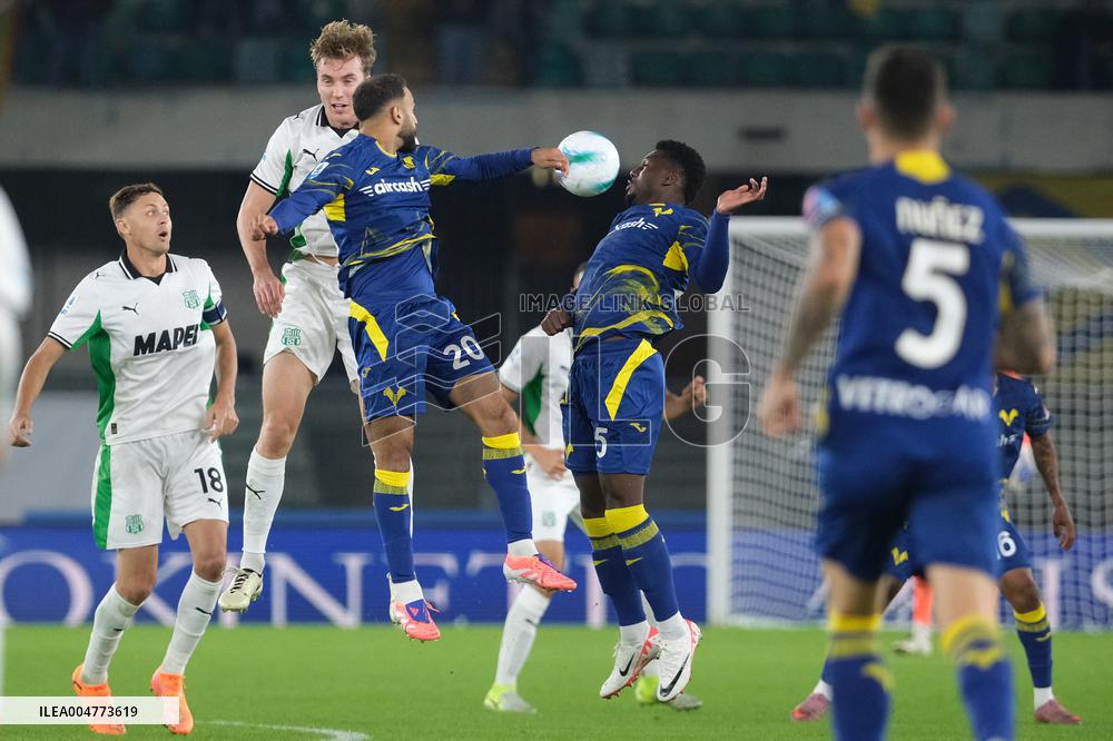 CALCIO - Serie A - Hellas Verona FC vs US Sassuolo