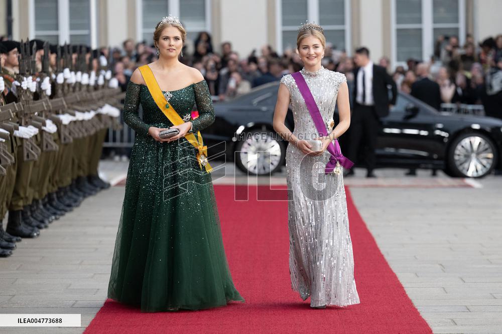 Abdication Ceremony of Luxembourg Grand Duke Henri - Dinner - Luxembourg