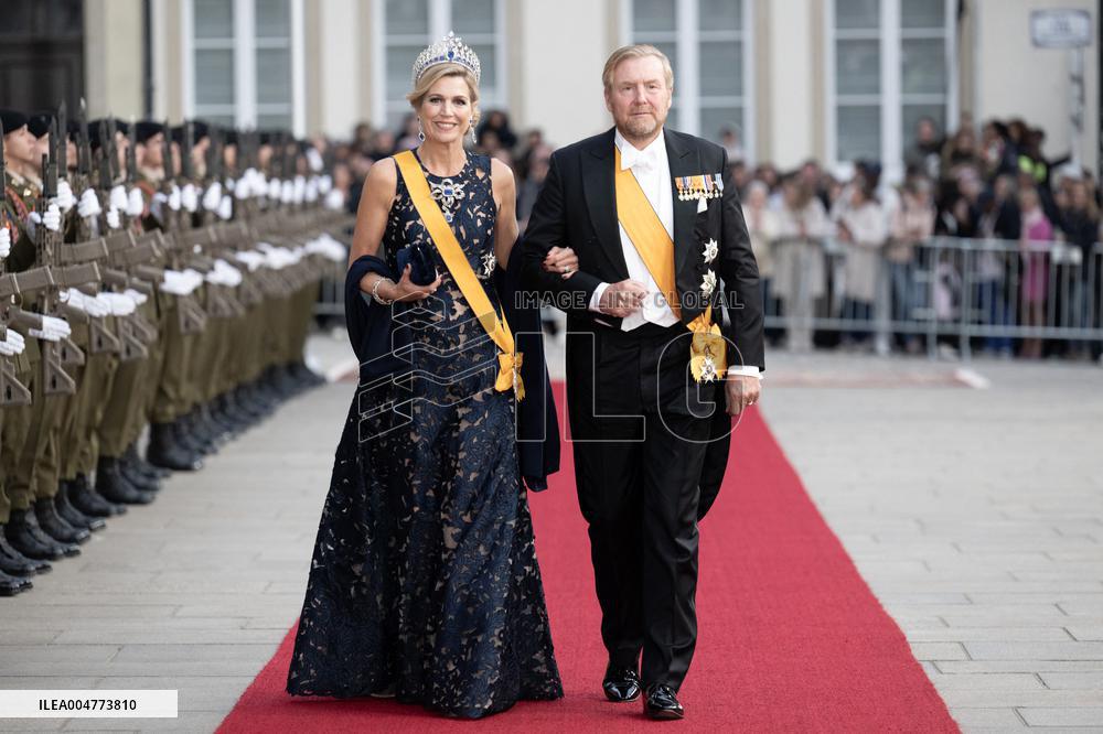 Abdication Ceremony of Luxembourg Grand Duke Henri - Dinner - Luxembourg