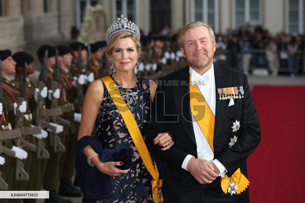 Abdication Ceremony of Luxembourg Grand Duke Henri - Dinner - Luxembourg