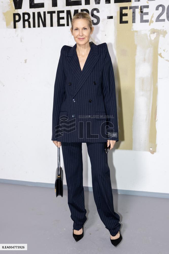 Photocall Vetements Womenswear - PFW