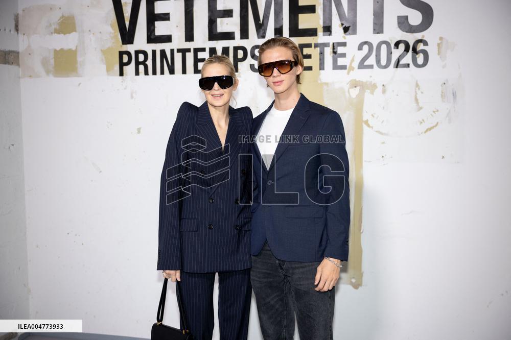 Photocall Vetements Womenswear - PFW