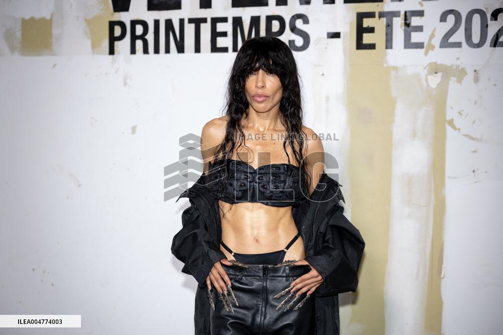 Photocall Vetements Womenswear - PFW