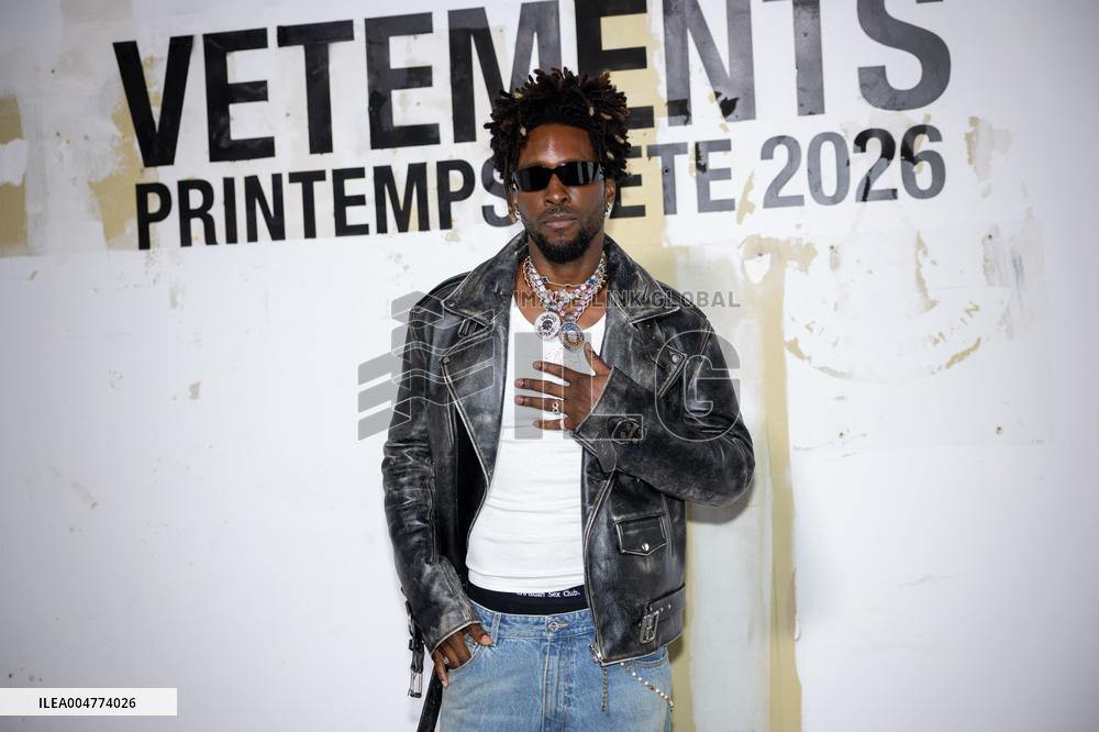 Photocall Vetements Womenswear - PFW