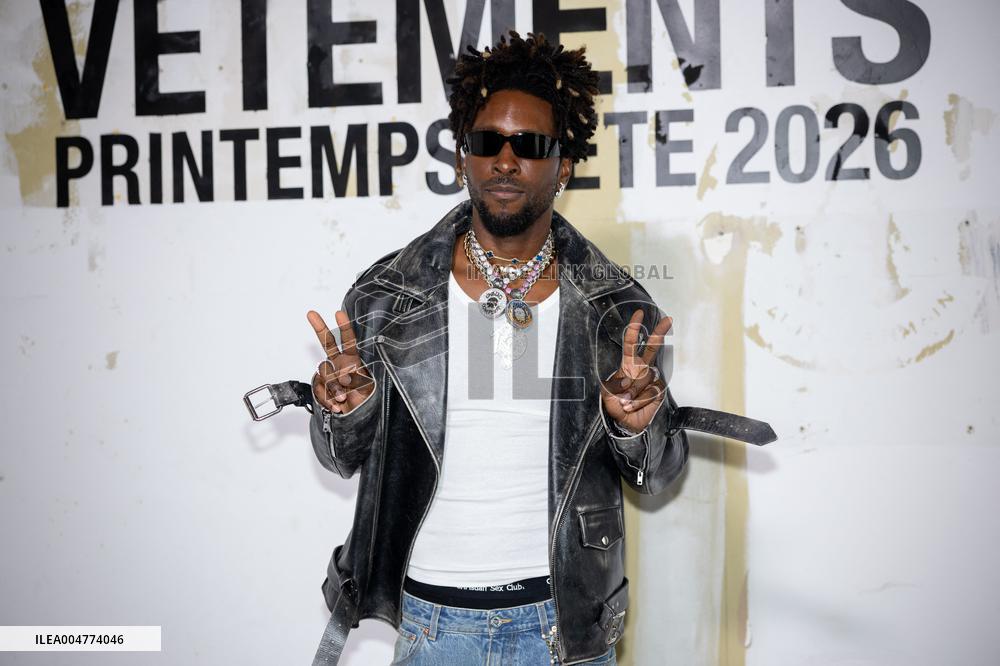 Photocall Vetements Womenswear - PFW