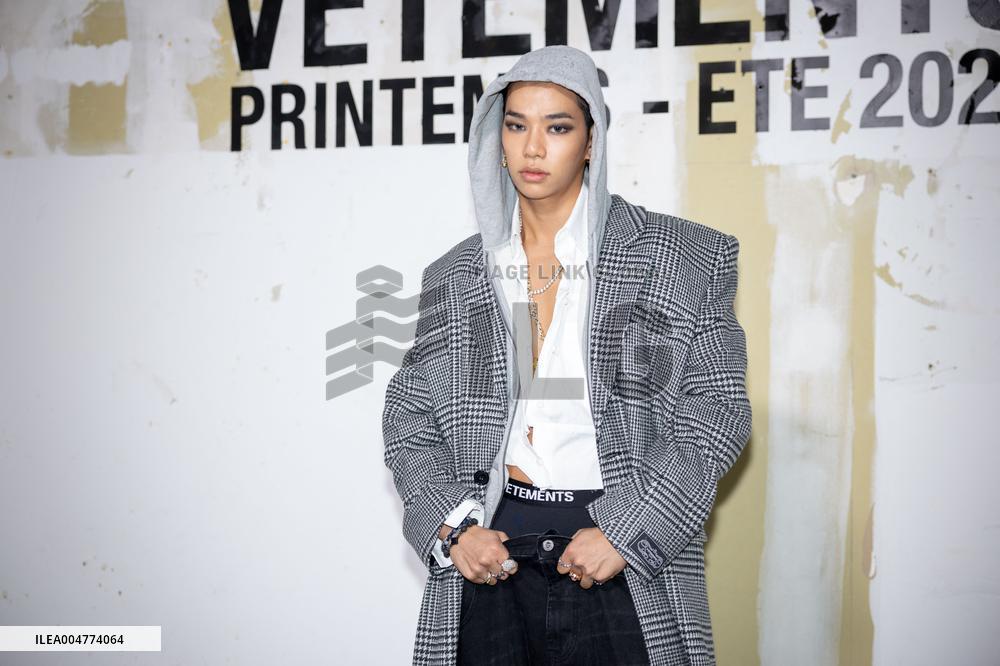 Photocall Vetements Womenswear - PFW