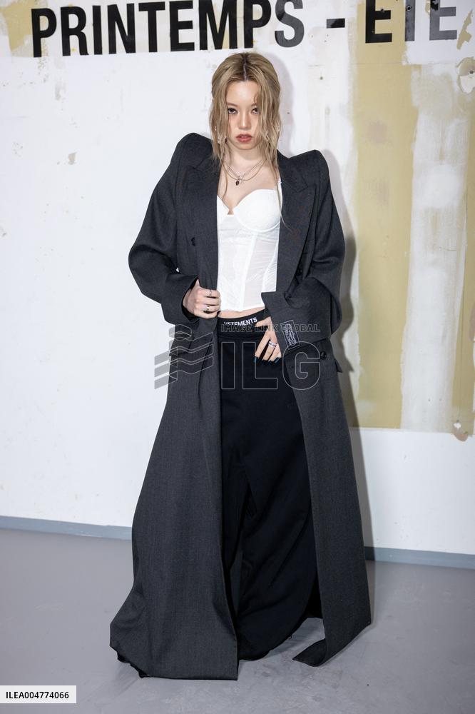 Photocall Vetements Womenswear - PFW
