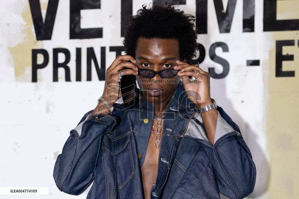 Photocall Vetements Womenswear - PFW