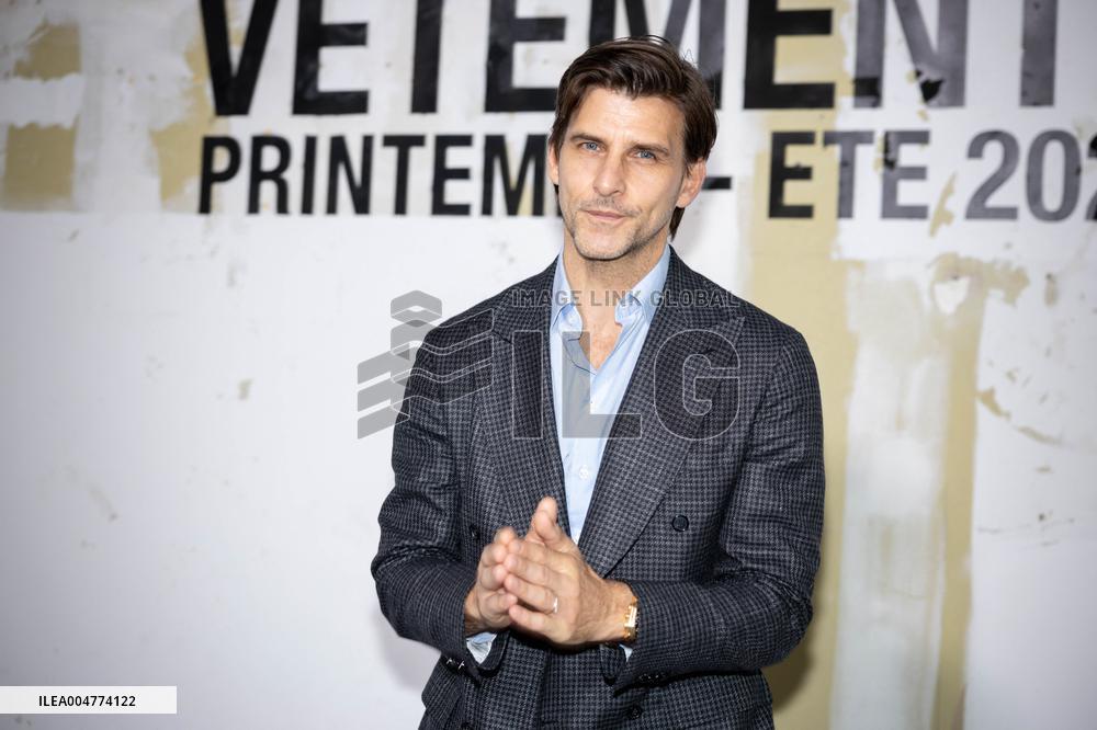 Photocall Vetements Womenswear - PFW