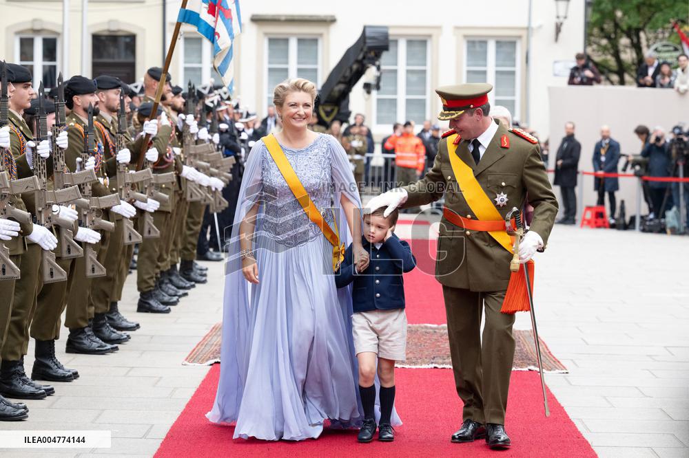 Abdication Ceremony of Luxembourg Grand Duke Henri - Balcony - Luxembourg