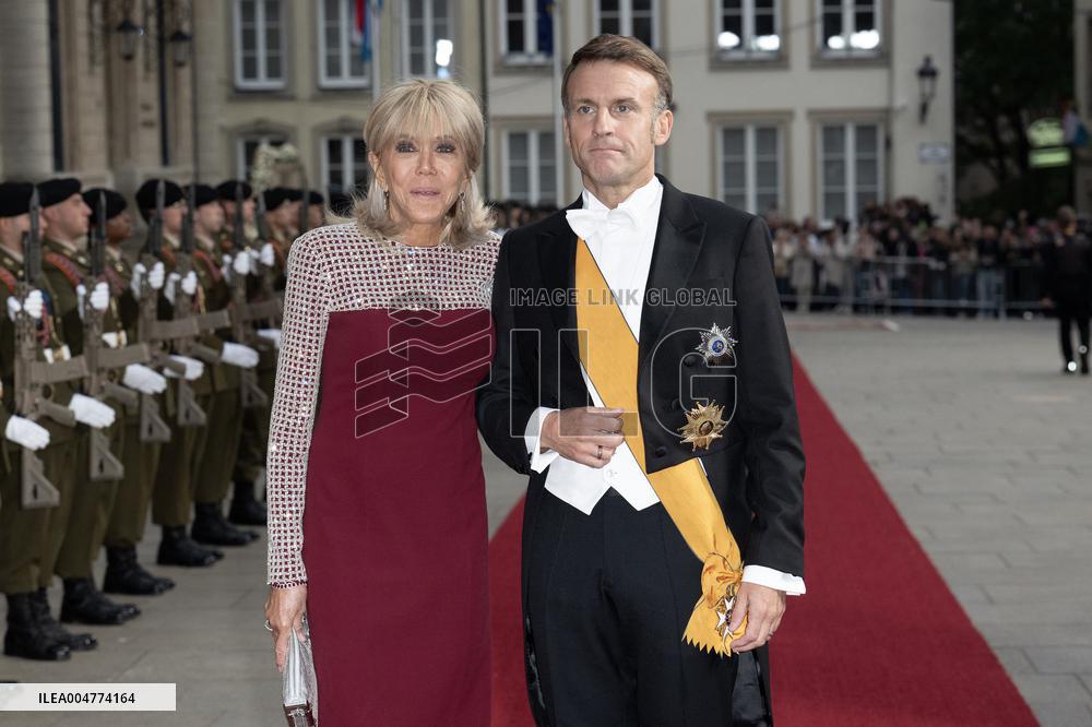 Abdication Ceremony of Luxembourg Grand Duke Henri - Dinner - Luxembourg