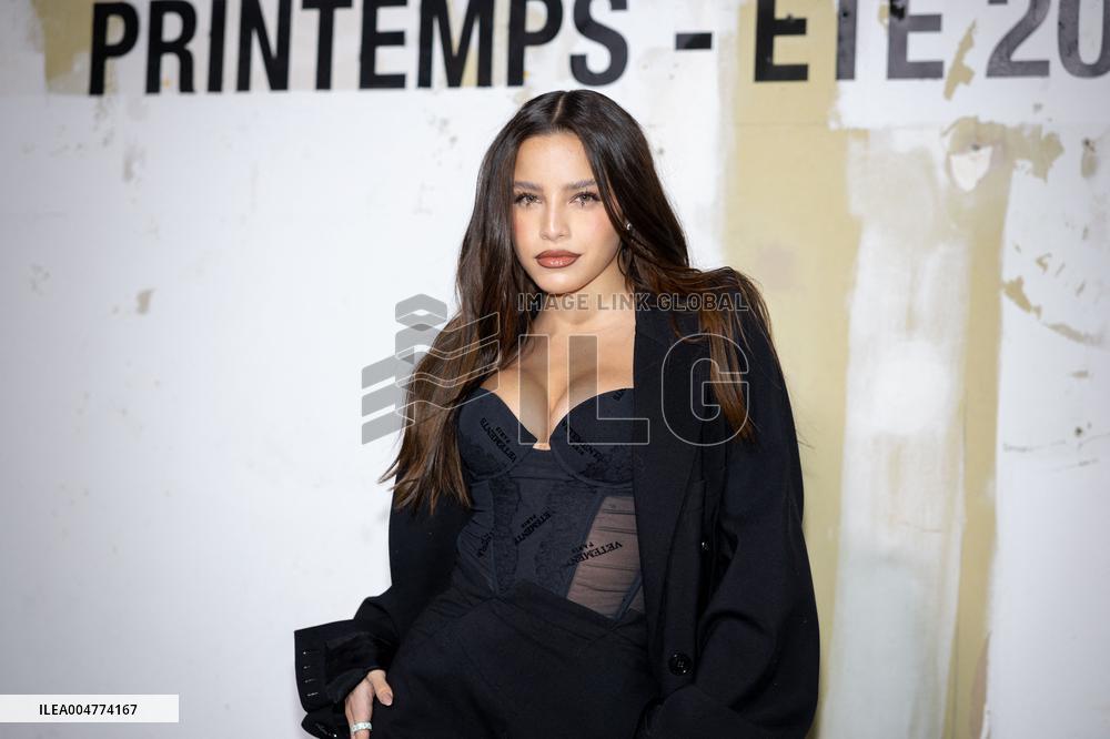Photocall Vetements Womenswear - PFW