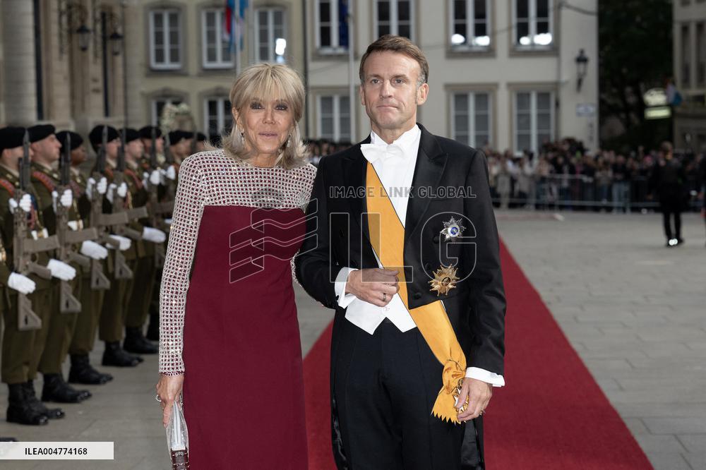 Abdication Ceremony of Luxembourg Grand Duke Henri - Dinner - Luxembourg