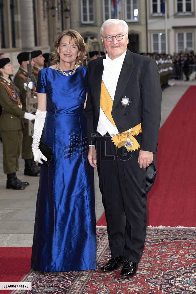 Abdication Ceremony of Luxembourg Grand Duke Henri - Dinner - Luxembourg