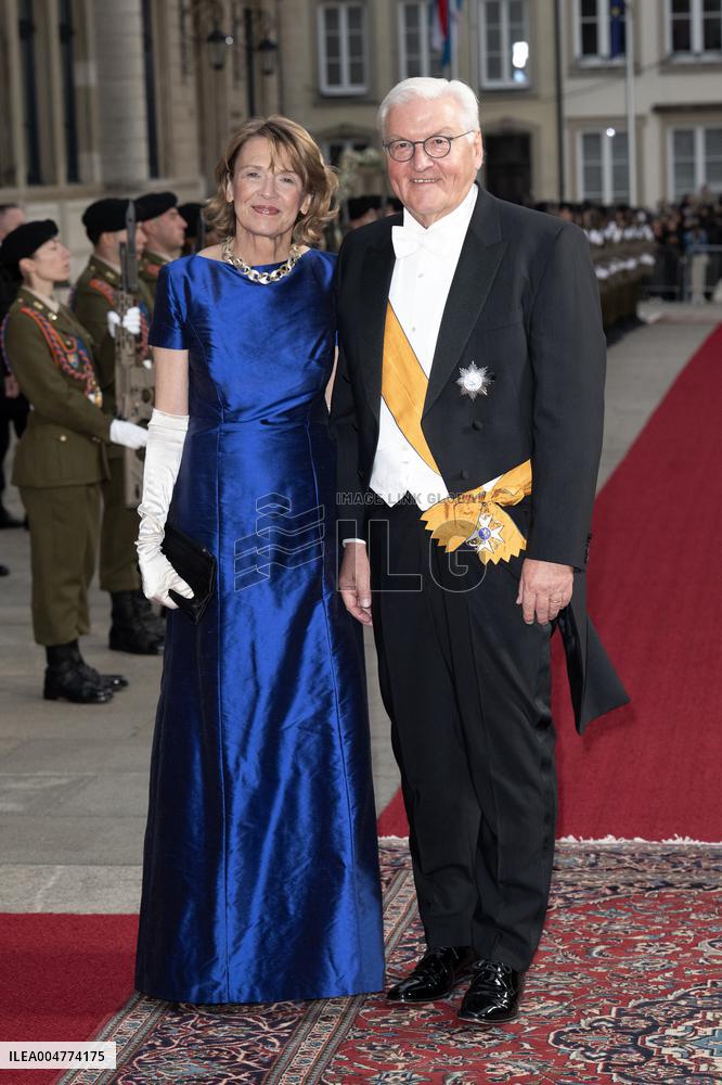 Abdication Ceremony of Luxembourg Grand Duke Henri - Dinner - Luxembourg