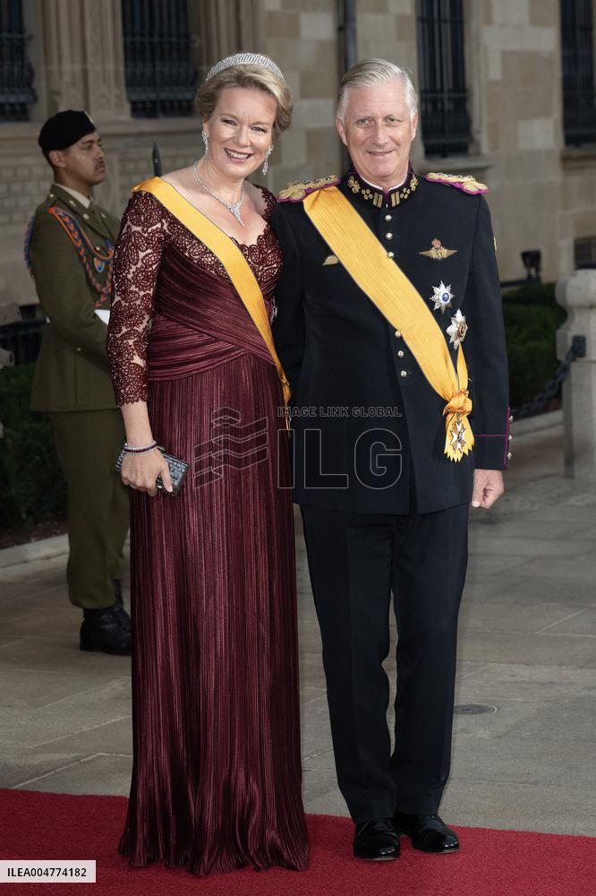Abdication Ceremony of Luxembourg Grand Duke Henri - Dinner - Luxembourg