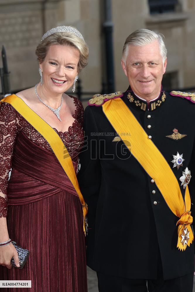 Abdication Ceremony of Luxembourg Grand Duke Henri - Dinner - Luxembourg