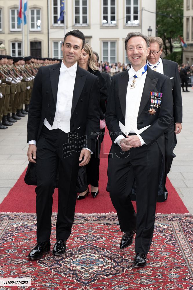 Abdication Ceremony of Luxembourg Grand Duke Henri - Dinner - Luxembourg