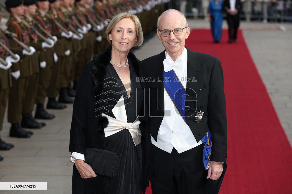 Abdication Ceremony of Luxembourg Grand Duke Henri - Dinner - Luxembourg