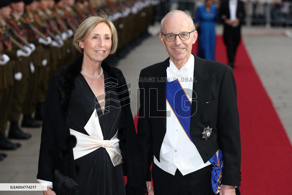 Abdication Ceremony of Luxembourg Grand Duke Henri - Dinner - Luxembourg