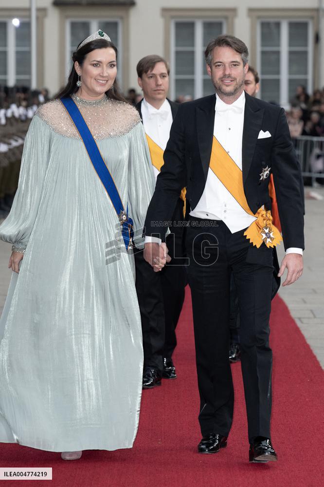 Abdication Ceremony of Luxembourg Grand Duke Henri - Dinner - Luxembourg