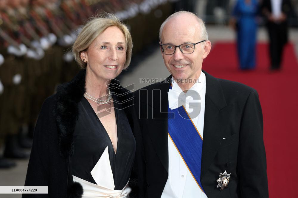 Abdication Ceremony of Luxembourg Grand Duke Henri - Dinner - Luxembourg