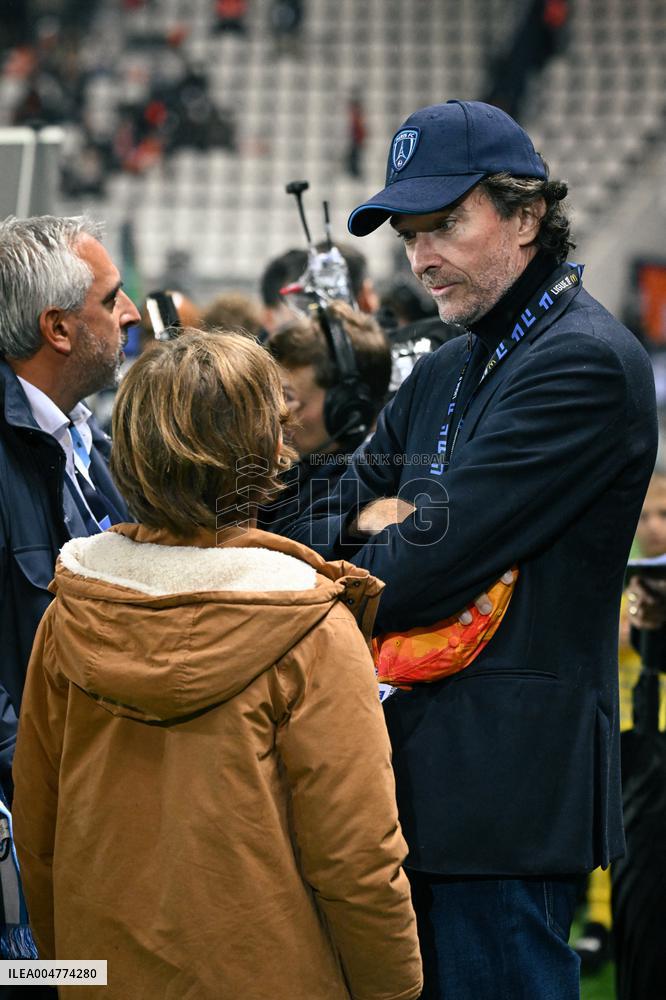 Ligue 1 Paris FC vs FC Lorient - attendees - FA