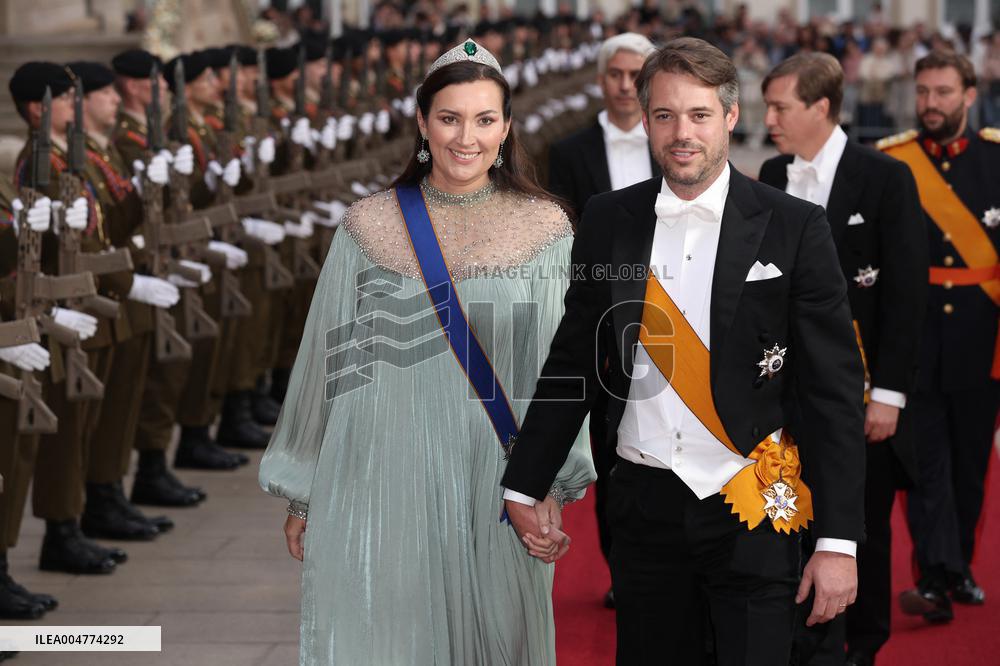 Abdication Ceremony of Luxembourg Grand Duke Henri - Dinner - Luxembourg