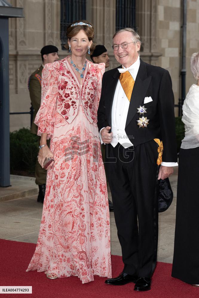 Abdication Ceremony of Luxembourg Grand Duke Henri - Dinner - Luxembourg