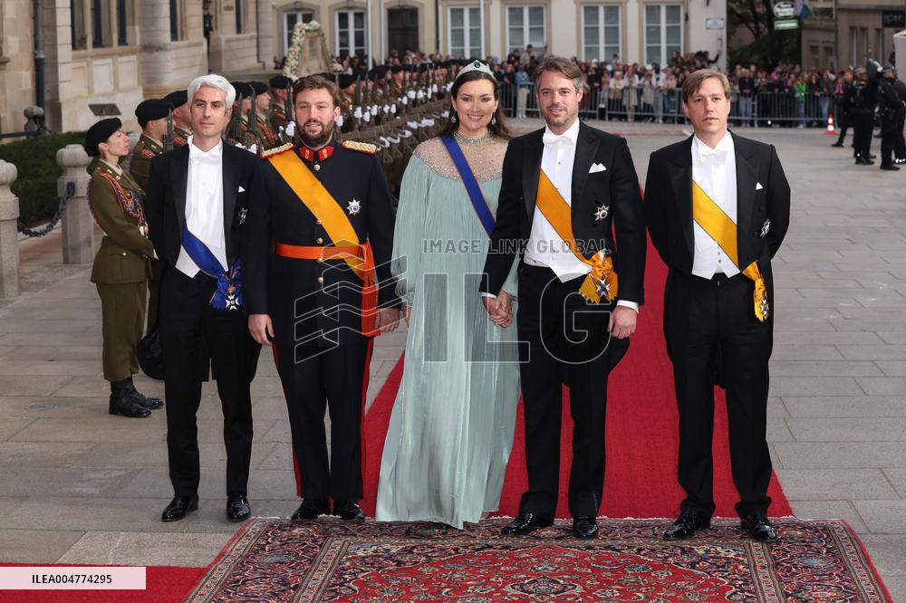 Abdication Ceremony of Luxembourg Grand Duke Henri - Dinner - Luxembourg