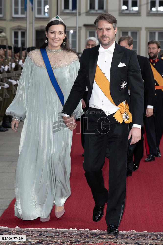 Abdication Ceremony of Luxembourg Grand Duke Henri - Dinner - Luxembourg